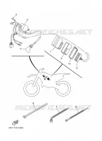PARTIE ELECTRIQUE 1 pour Yamaha YZ125R de 2003