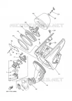 ADMISSION pour Yamaha YZ125R de 2003