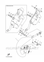 ECHAPPEMENT pour Yamaha YZ125 de 2008