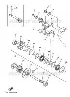 VALVE D'ECHAPPEMENT pour Yamaha YZ250 de 1999