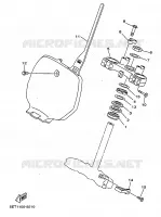 DIRECTION pour Yamaha YZ250 de 1999