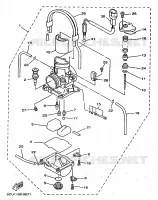 CARBURATEUR pour Yamaha YZ250 de 1999