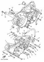 CARTER MOTEUR pour Yamaha YZ250 de 1999