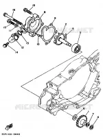POMPE A EAU pour Yamaha YZ250B de 1991