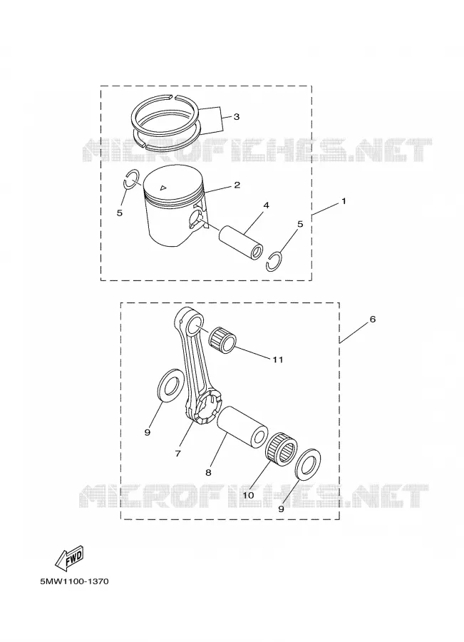 PIÈCES OPTIONNELLES 1 Yamaha MOTO 250 2003 YZ  YZ250R