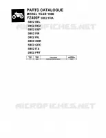 * CATALOG PREFACE * pour Yamaha YZ400F de 1998