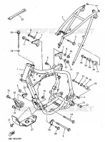 CADRE pour Yamaha YZ400F de 1998