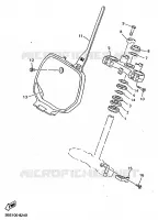 DIRECTION pour Yamaha YZ400F de 1998