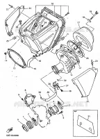 ADMISSION pour Yamaha YZ400FK de 1998