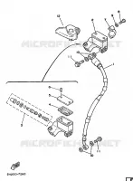 MAITRE CYLINDRE AVANT pour Yamaha YZ490 de 1987