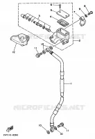 MAITRE CYLINDRE AVANT pour Yamaha YZ80 de 1989