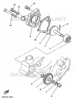 POMPE A EAU pour Yamaha YZ80 de 1989