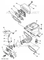 ADMISSION pour Yamaha YZ80 de 1989