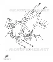 CADRE pour Yamaha YZ80 de 1999