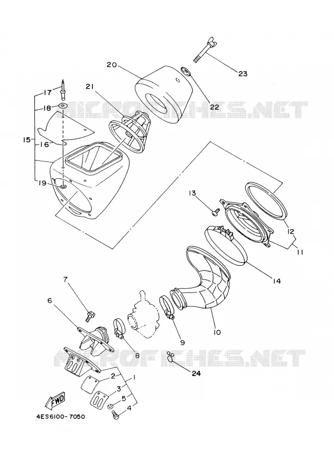ADMISSION Yamaha MOTO 80 2000 YZ  YZ80