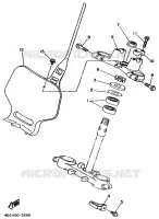 DIRECTION pour Yamaha YZ80LC de 1997