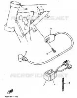 PARTIE ELECTRIQUE 1 pour Yamaha YZ80LC de 1997