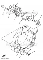 POMPE A EAU pour Yamaha YZ80LW de 1998