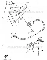 PARTIE ELECTRIQUE 1 pour Yamaha YZ80LW de 1998
