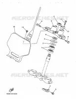 DIRECTION pour Yamaha YZ80LWL de 1999