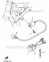 PARTIE ELECTRIQUE 1 pour Yamaha YZ80LWL de 1999