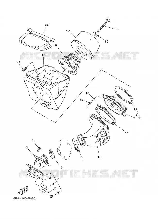ADMISSION Yamaha MOTO 85 2004 YZ  YZ85