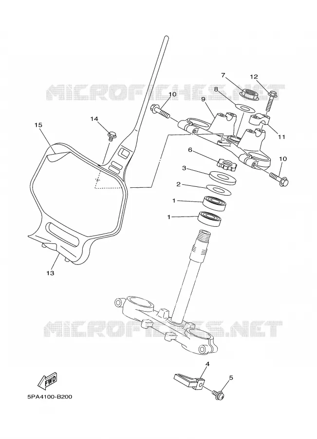 DIRECTION Yamaha MOTO 85 2004 YZ  YZ85