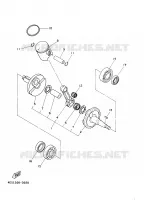 VILEBREQUIN / PISTON pour Yamaha YZ85X de 2008