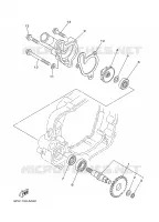 POMPE A EAU / DURITES pour Yamaha YZ85X de 2008