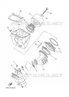 ADMISSION pour Yamaha YZ85X de 2008