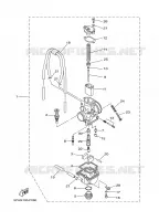 CARBURATEUR pour Yamaha YZ85X de 2008