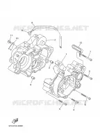 CARTER MOTEUR pour Yamaha YZ85X de 2008