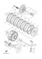 EMBRAYAGE DE DEMARREUR pour Yamaha YZ85X de 2008