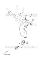 COMMODO / LEVIER pour Yamaha YZ85X de 2008