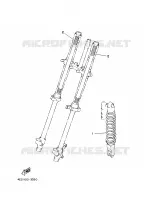 ALTERNATIVE PARTIE CYCLE  pour Yamaha YZ85X de 2008
