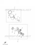 PIÈCES OPTIONNELLES 1 pour Yamaha YZ85X de 2008